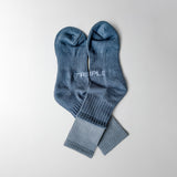 L Socks, Dusty Blue