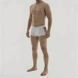 H Cotton Spandex Boxer Trunk