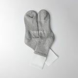 L Socks, Heather Grey