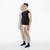 ED Cotton Spandex Sleeveless Top - Black