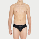 V Cotton Spandex Brief