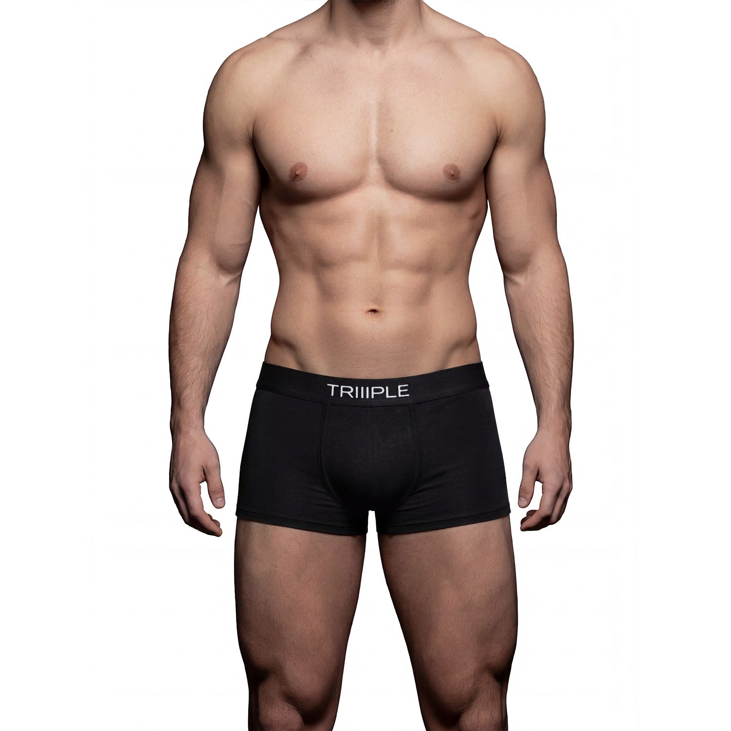 W Cotton Spandex Boxer Trunk