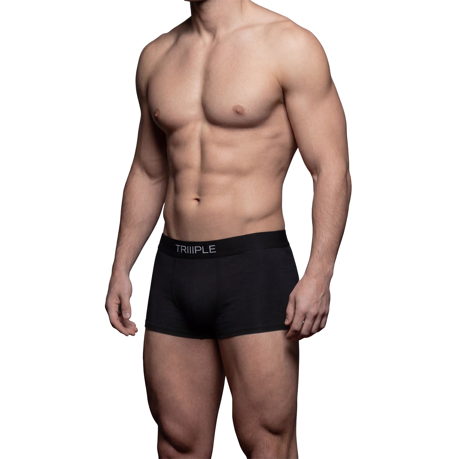 W Cotton Spandex Boxer Trunk