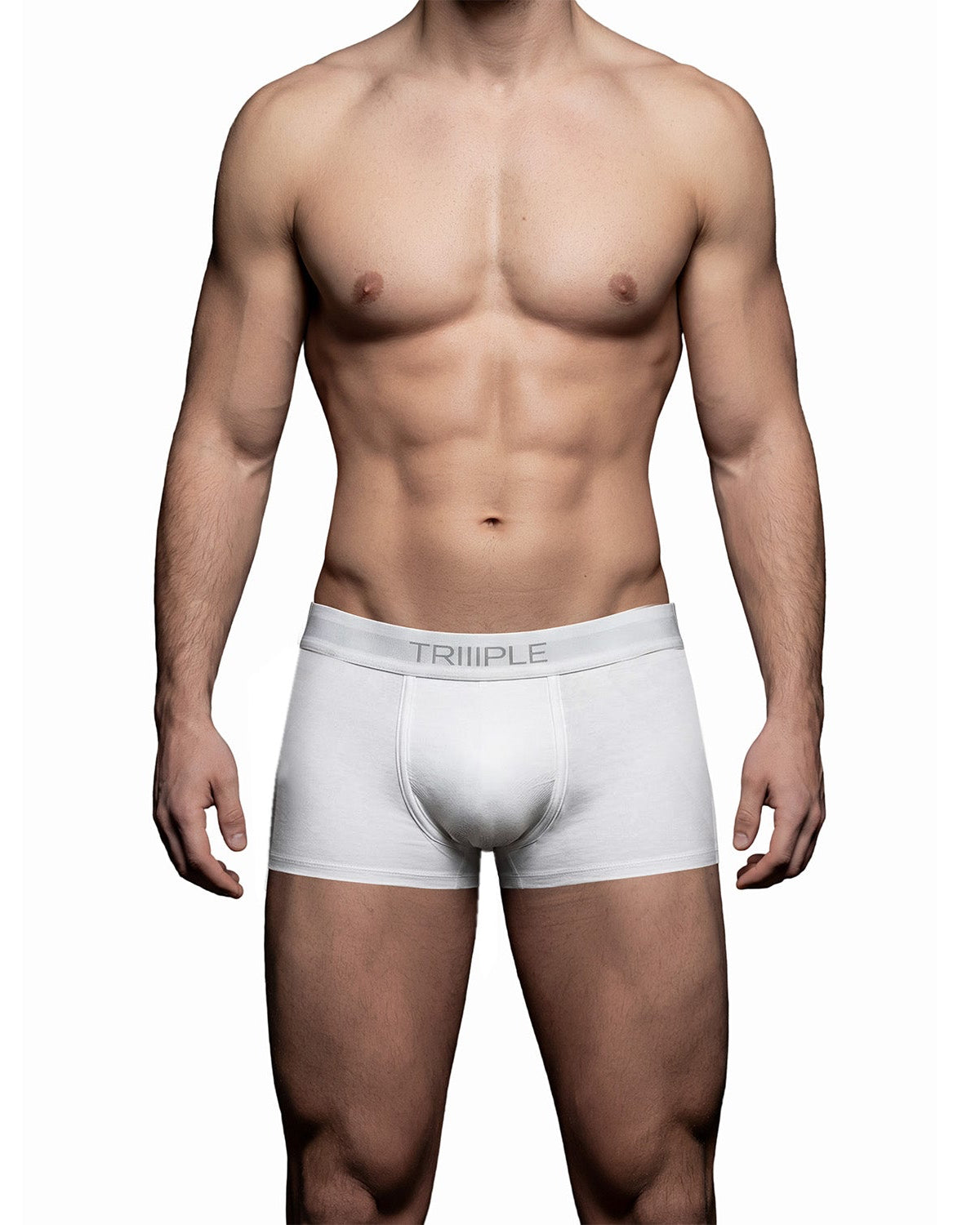 W Cotton Spandex Boxer Trunk