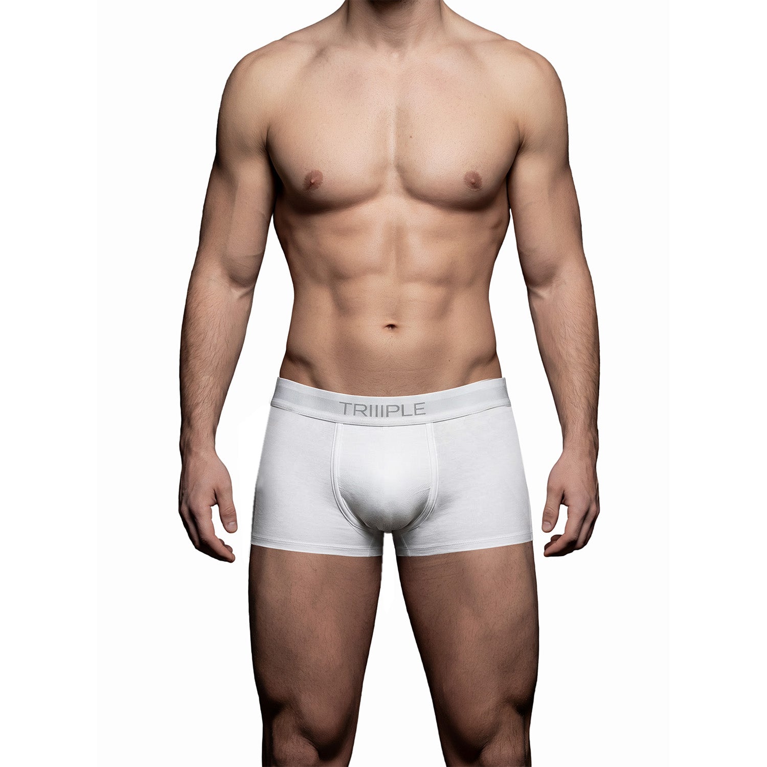 W Cotton Spandex Boxer Trunk