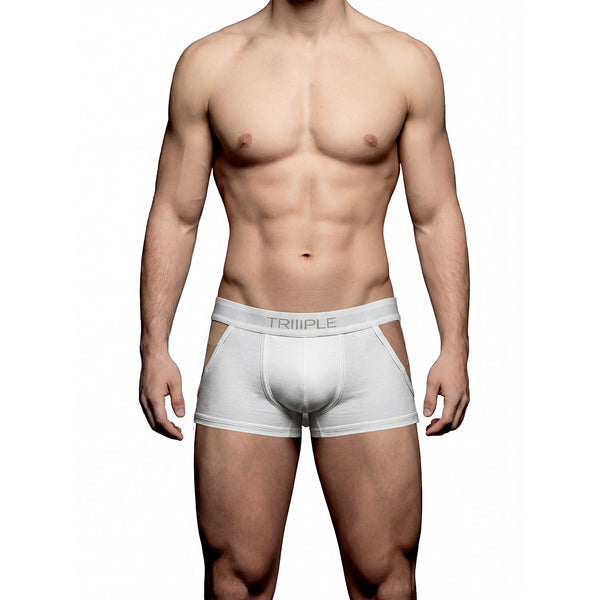 H Cotton Spandex Boxer Trunk