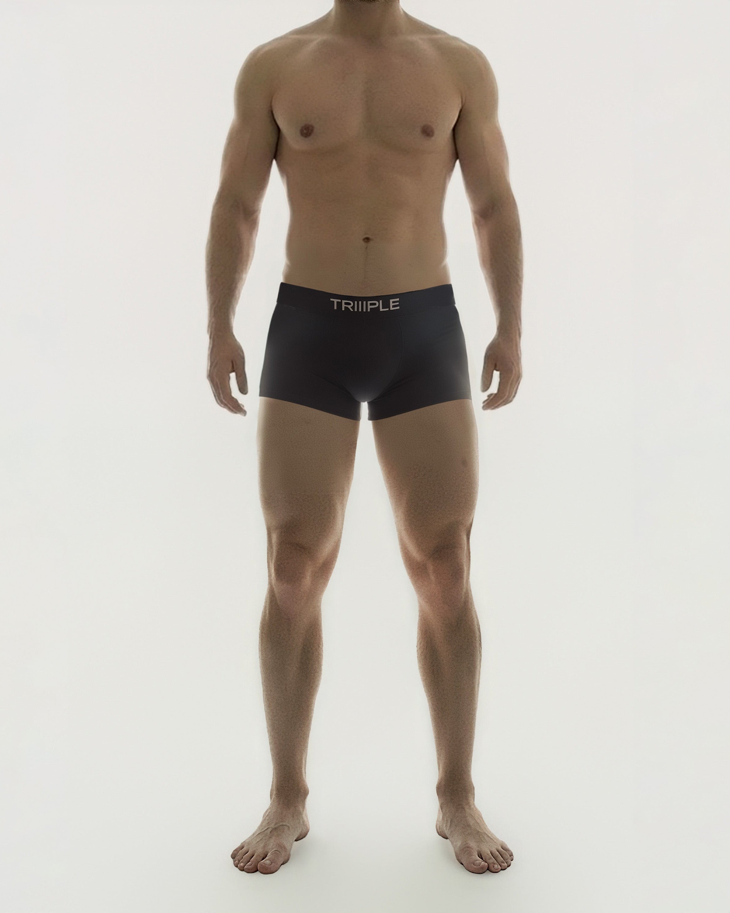 W Cotton Spandex Boxer Trunk