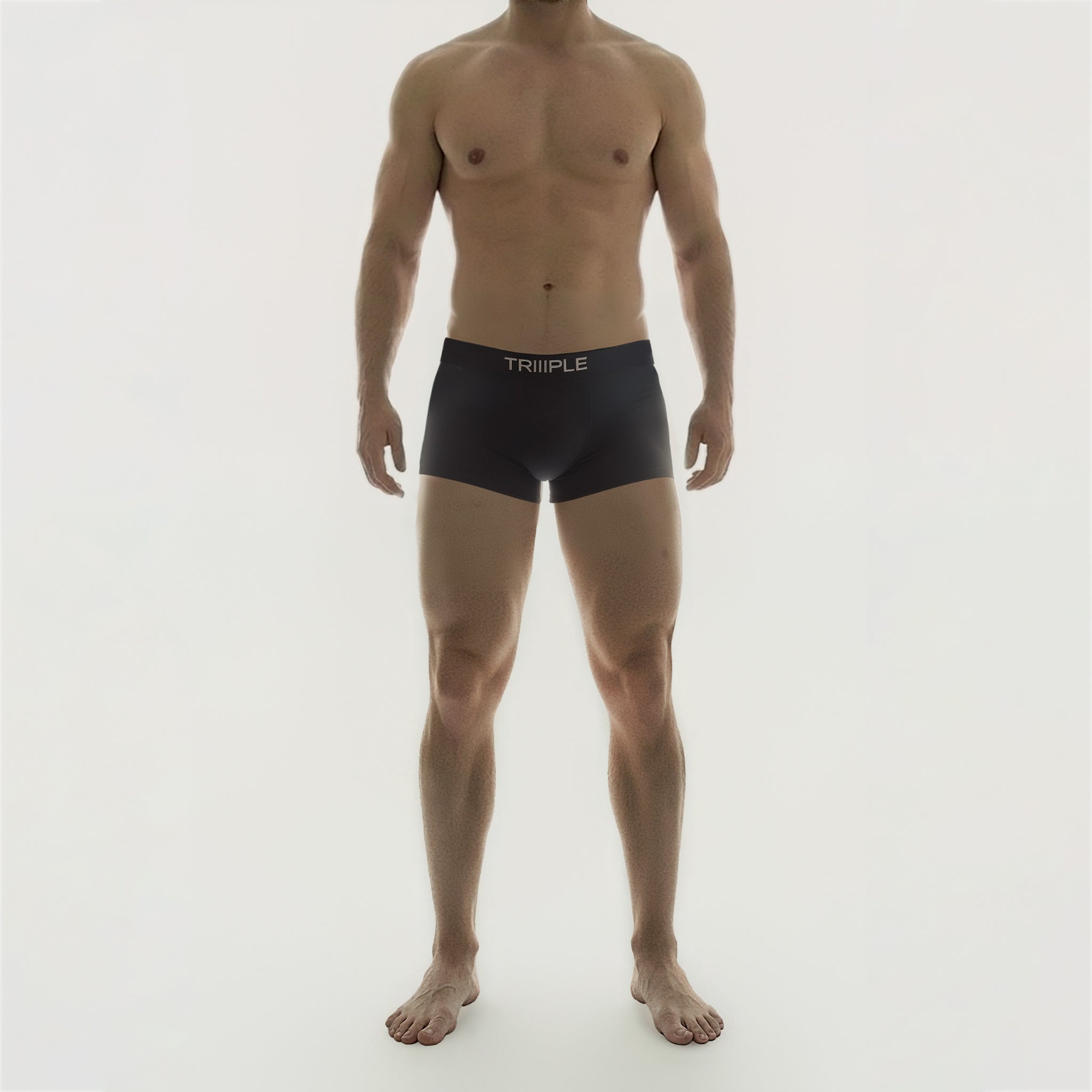 W Cotton Spandex Boxer Trunk