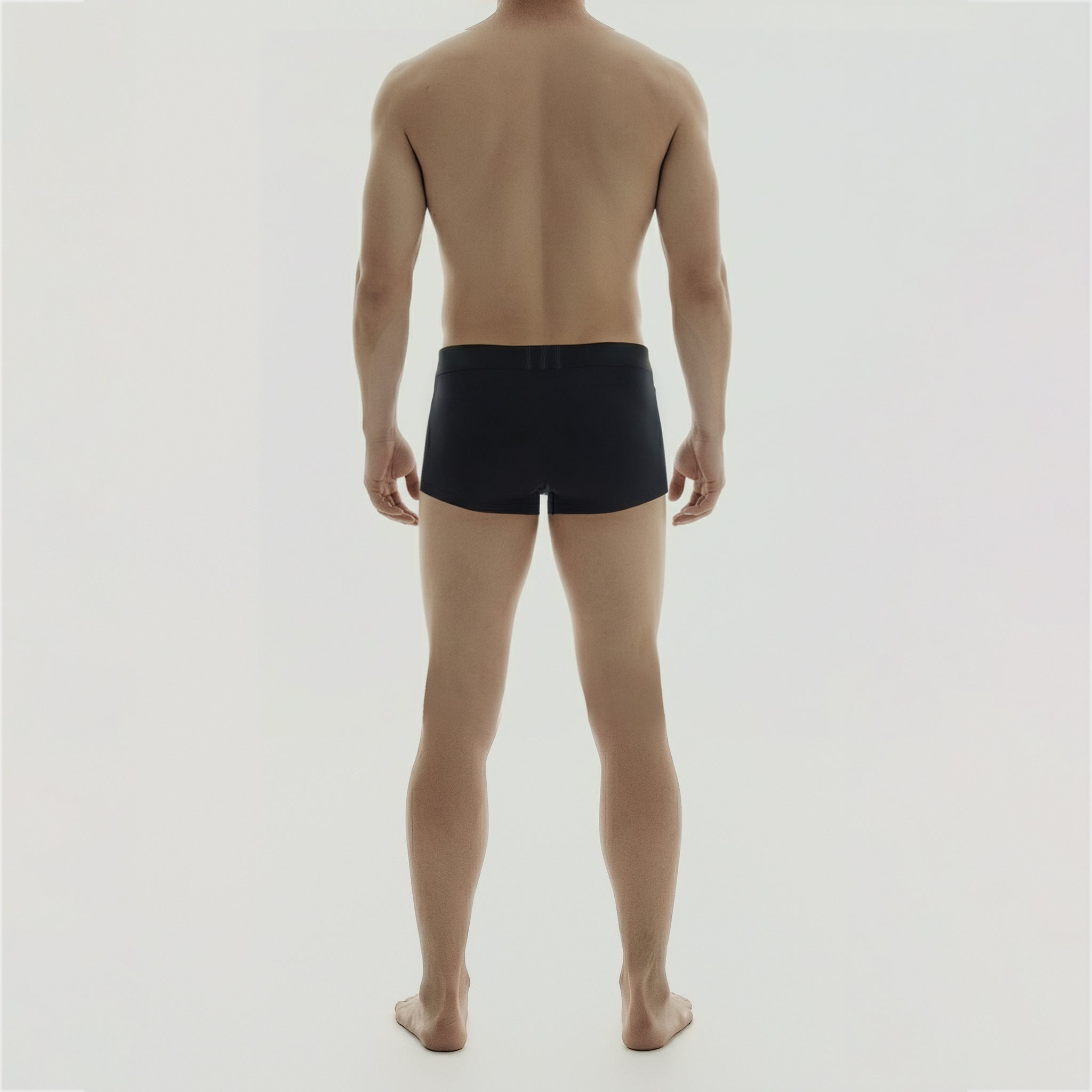 W Cotton Spandex Boxer Trunk