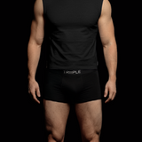 ED Cotton Spandex Sleeveless Top, Black