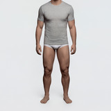 ED Cotton Spandex T-shirt, Heather Grey